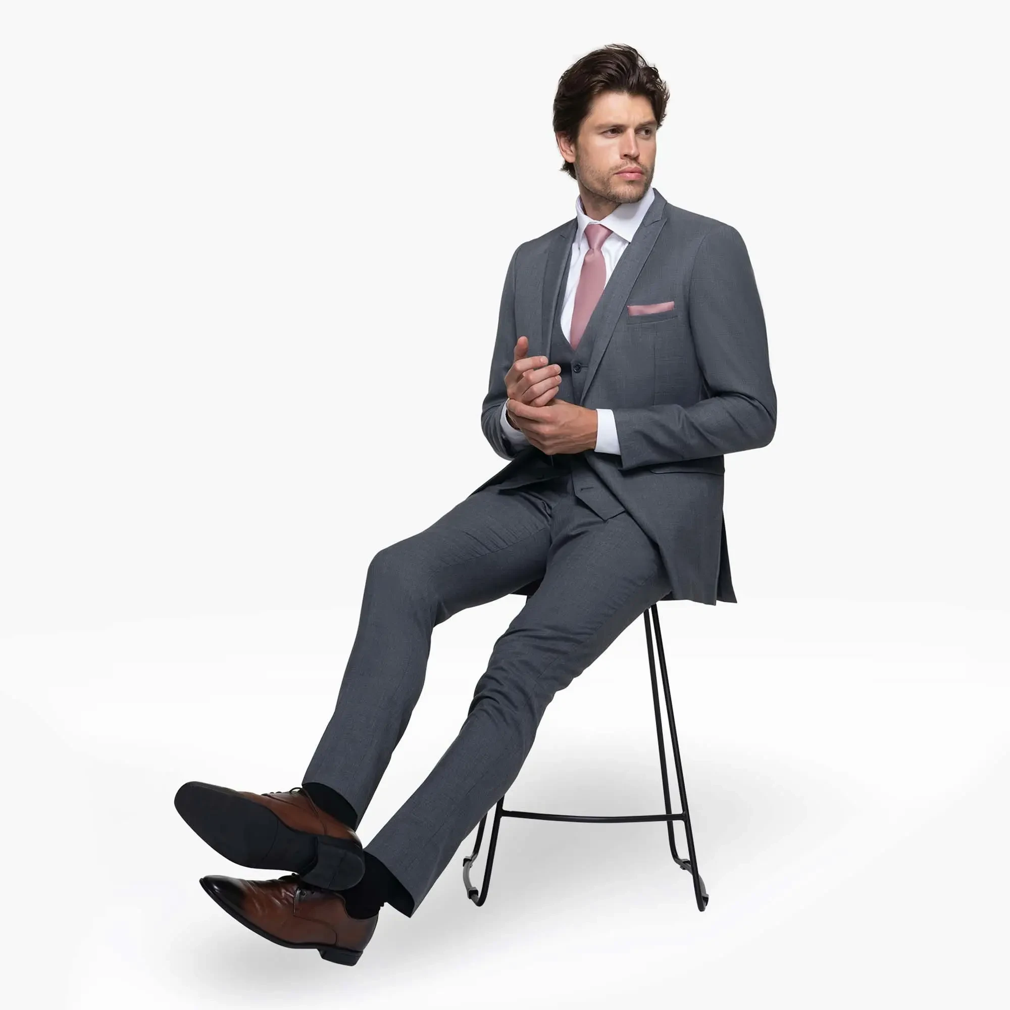 How to Coordinate Tuxedos and Suits With Your Wedding Color Palette. Desktop Image