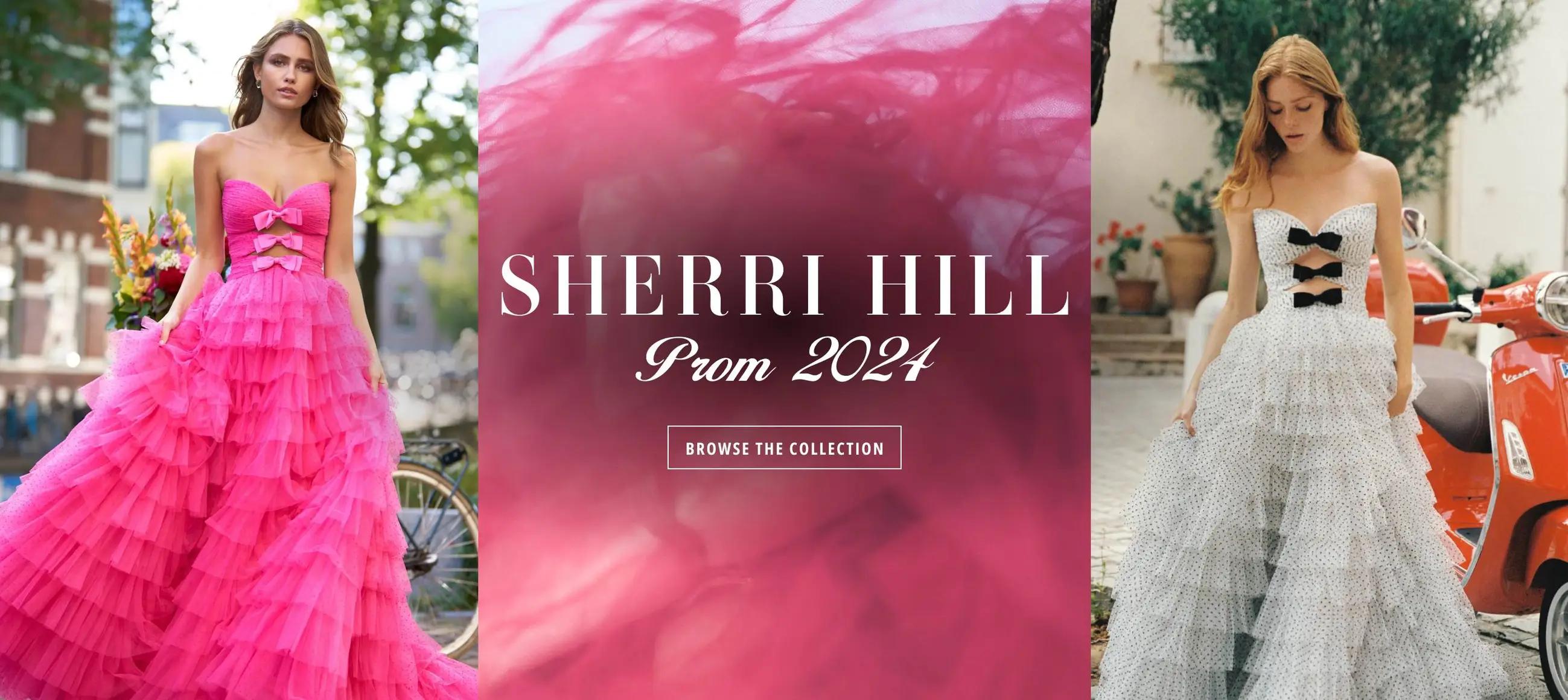 Sherri Hill Prom 2024 banner 4 desktop