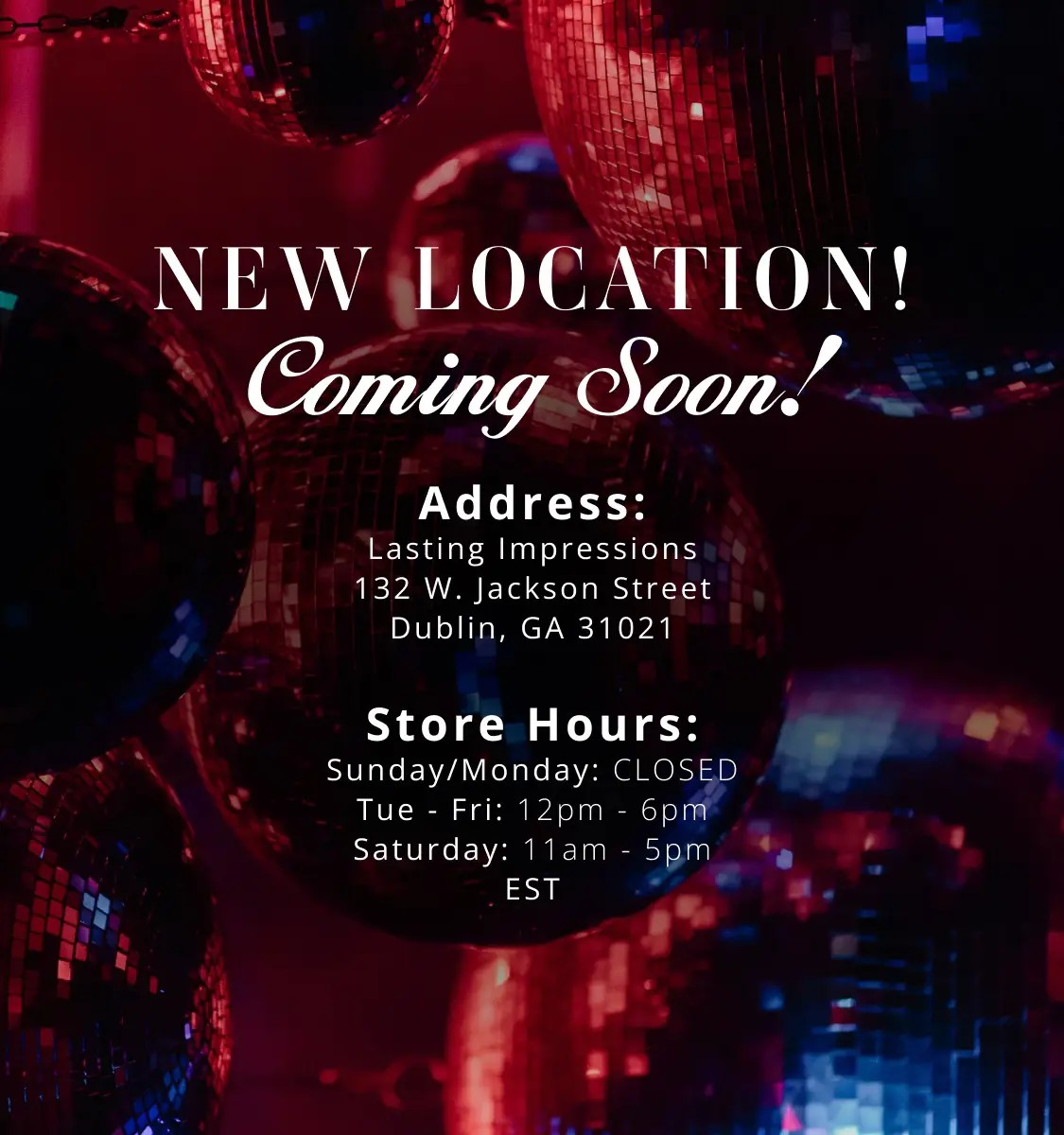 Coming Soon banner mobile