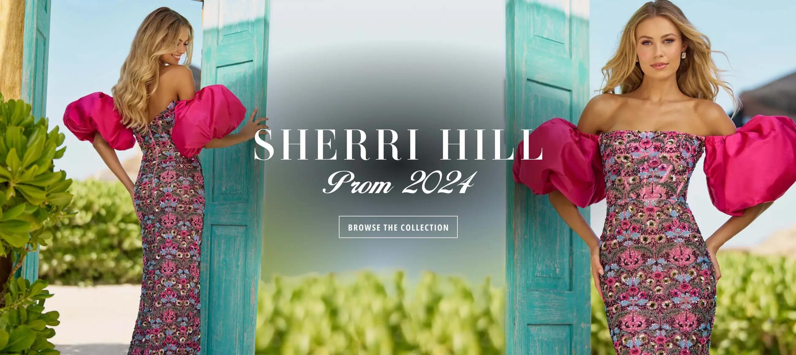 Sherri Hill Prom 2024 banner 3 desktop