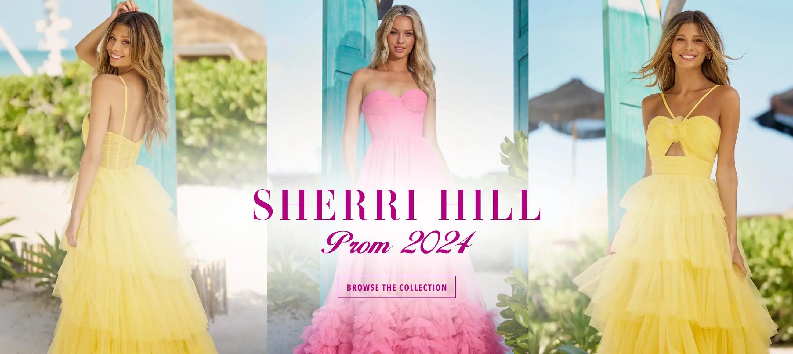 Sherri Hill Prom 2024 banner 2 desktop