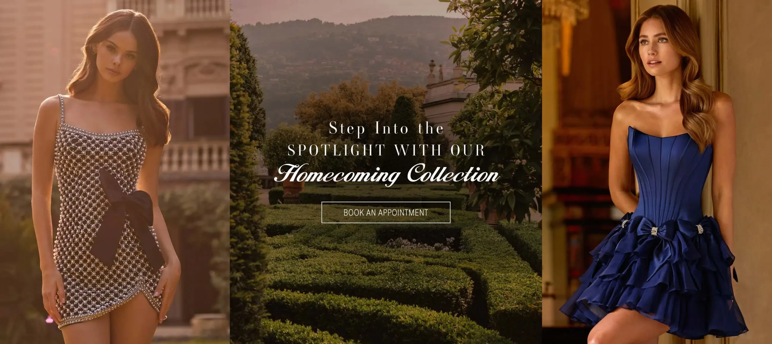 Homecoming Collection Desktop Banner