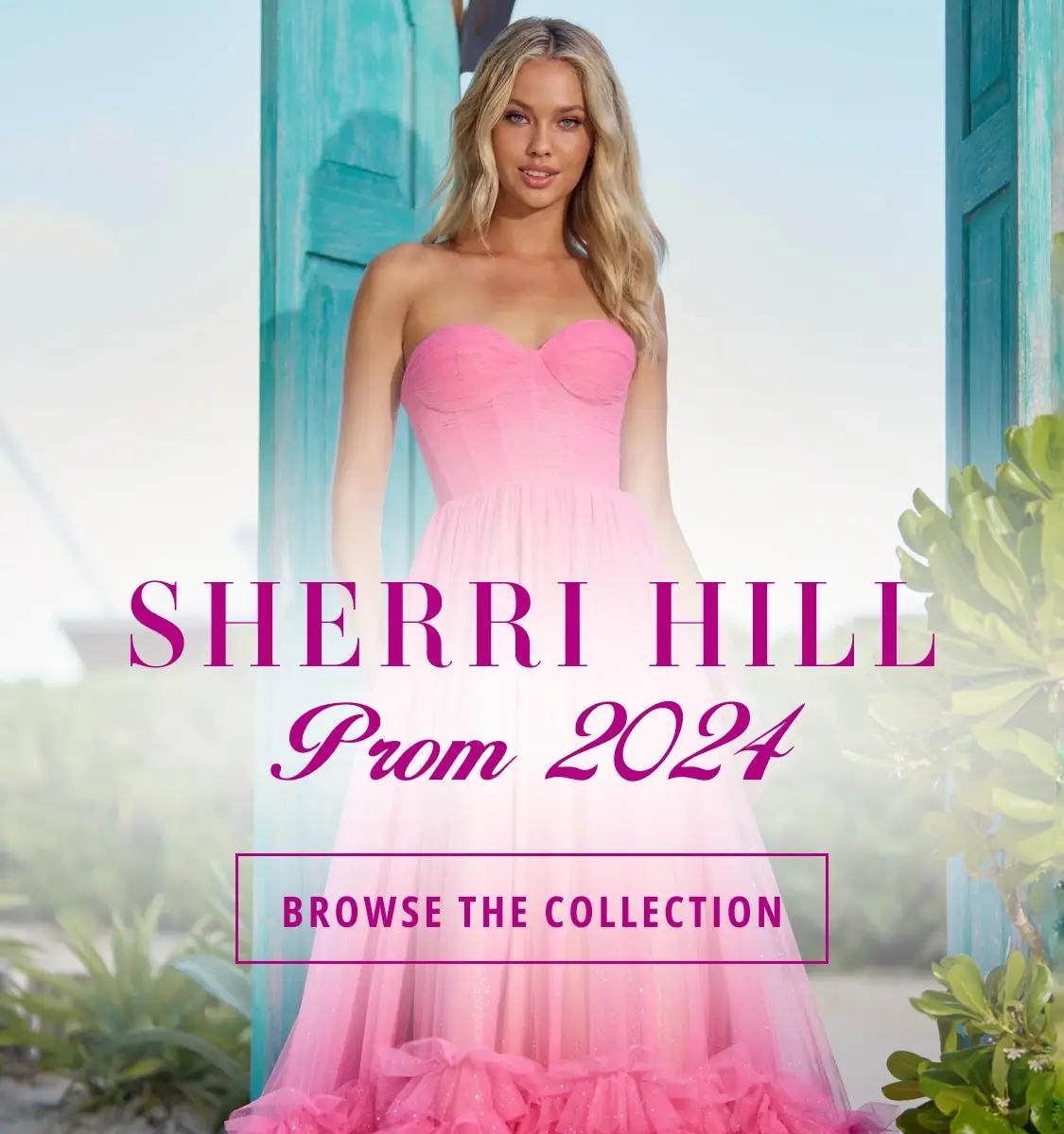 Sherri Hill Prom 2024 banner 2 mobile